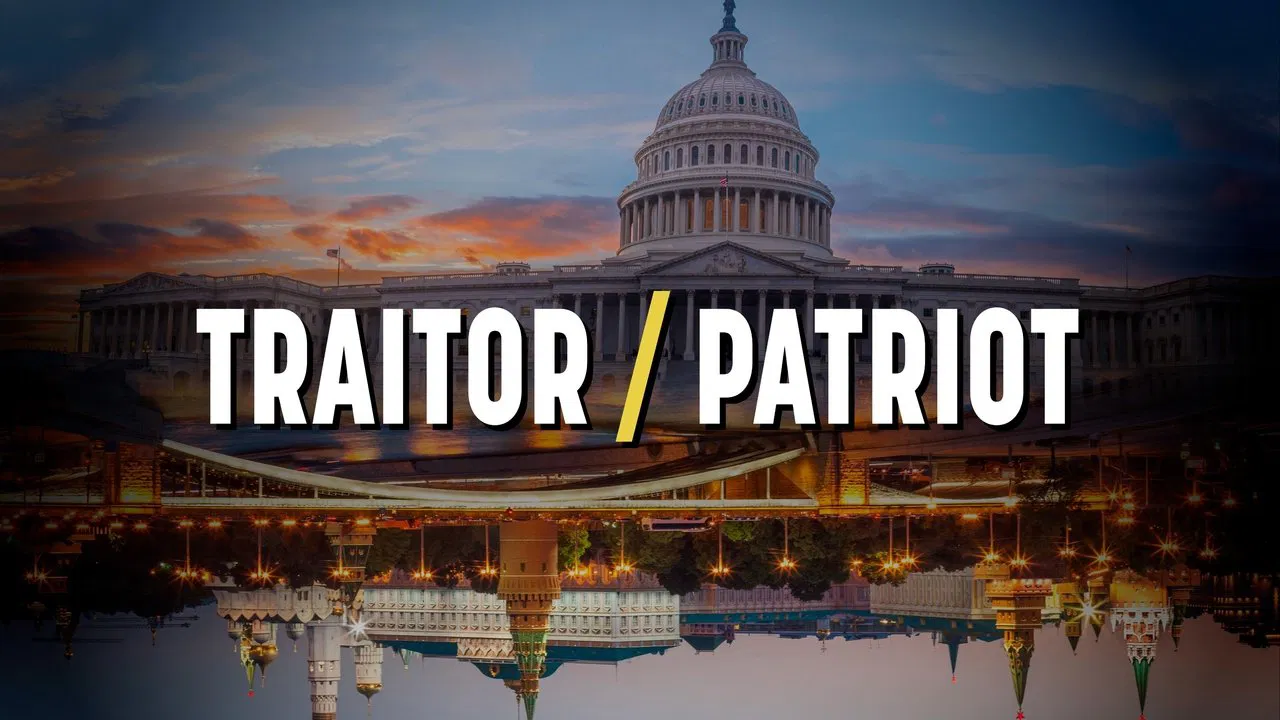 Traitor/Patriot backdrop