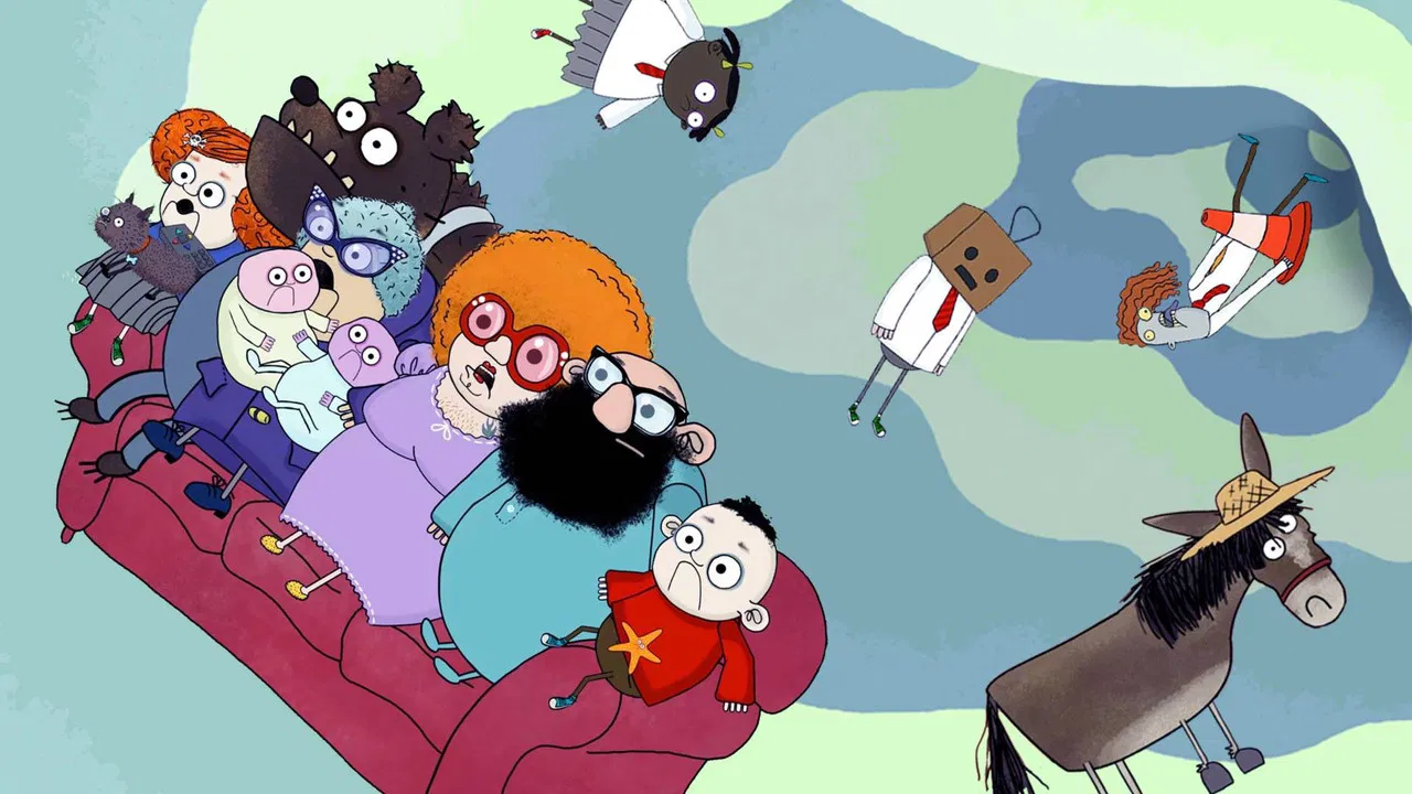 The Rubbish World of Dave Spud backdrop