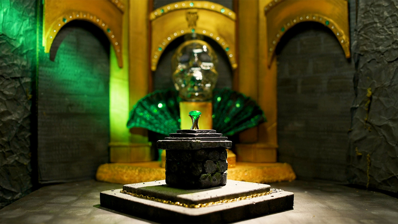 The Calling of the Lost Emerald backdrop