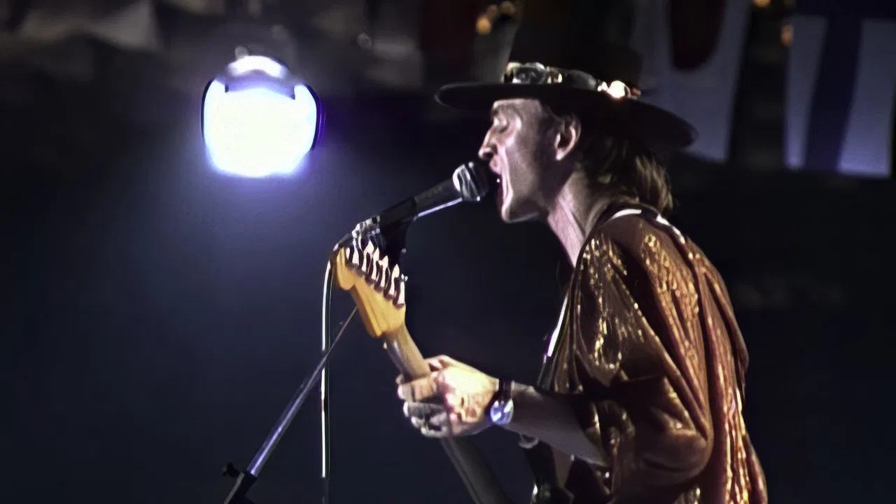 Stevie Ray Vaughan and Double: Trouble Live at Montreux 1982 backdrop