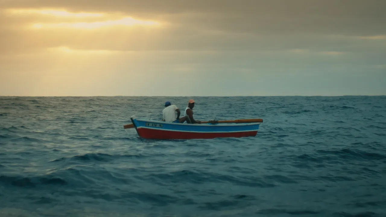 The New Man backdrop