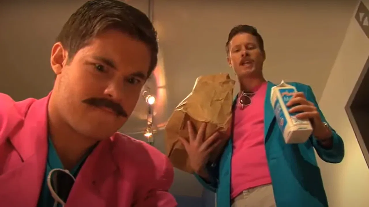 Crossbows & Mustaches backdrop