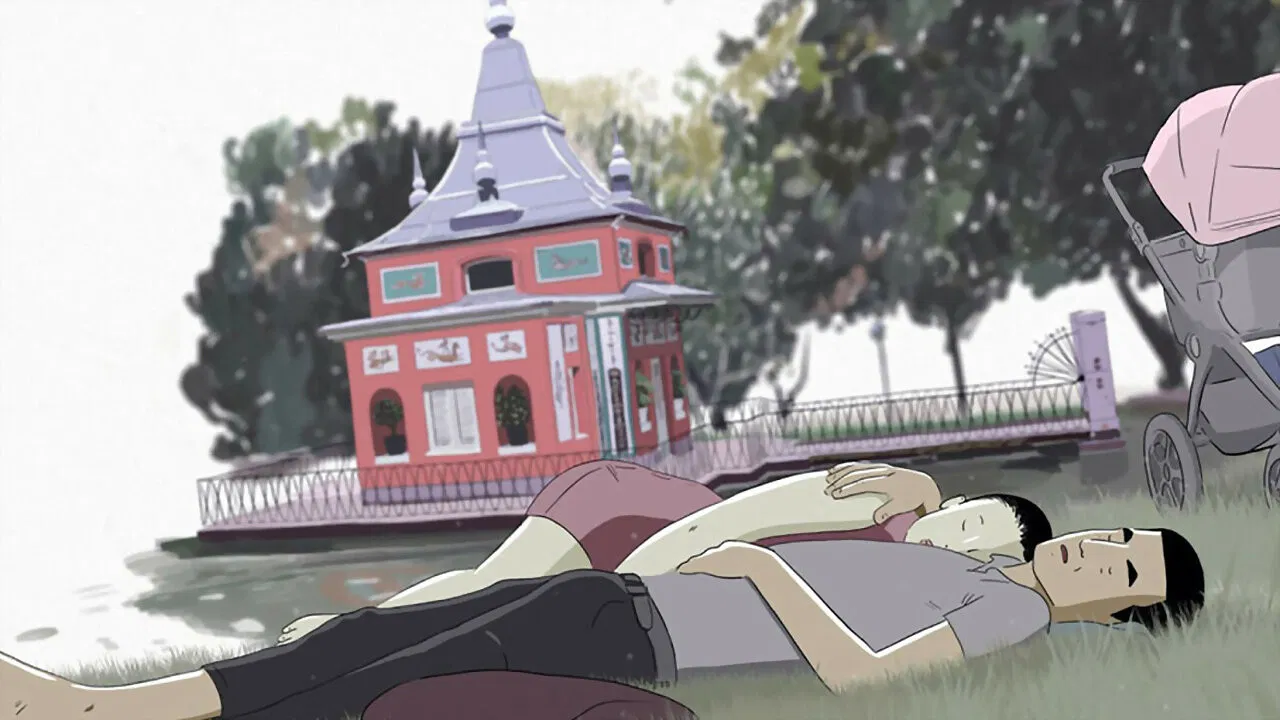 Flower Under Water backdrop