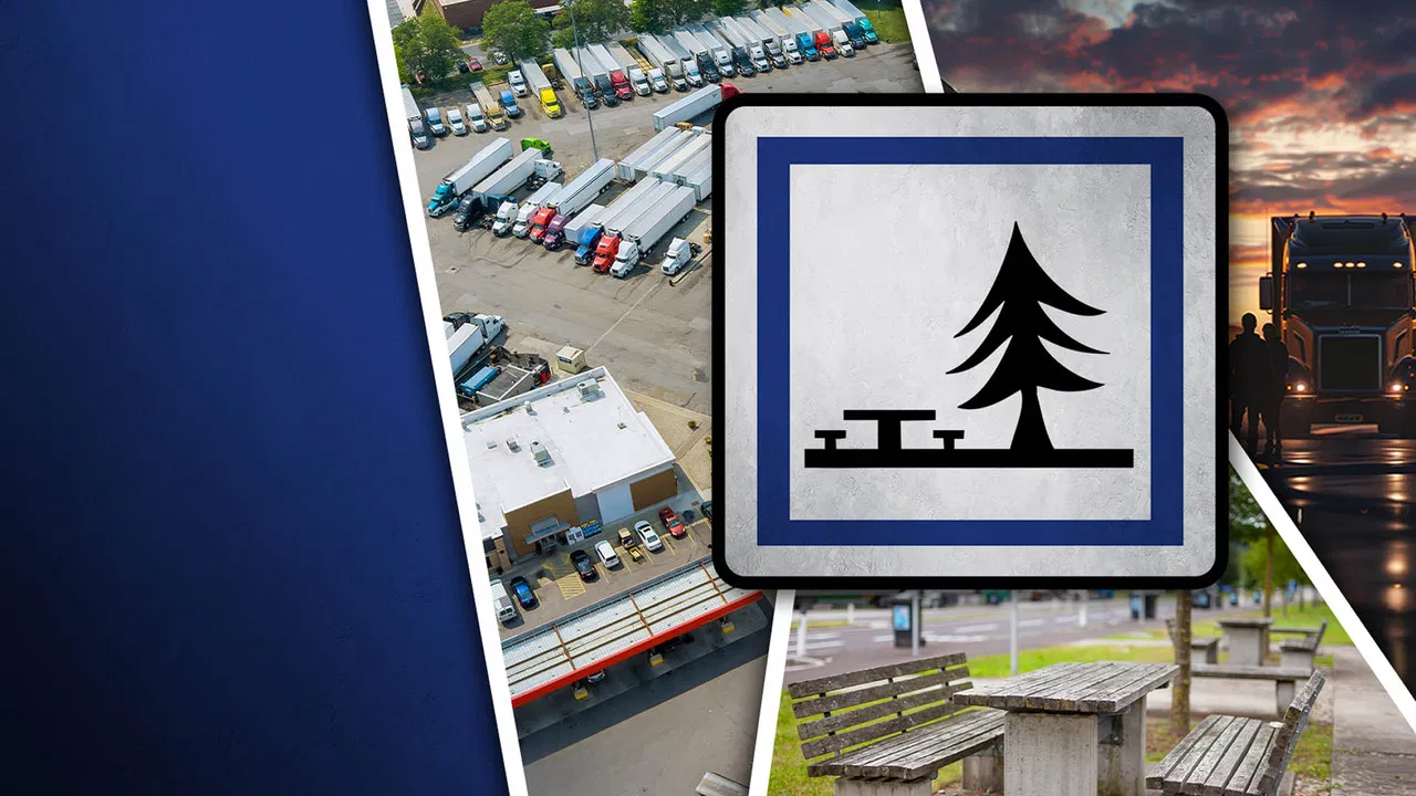 Grands départs, immersion dans une aire d'autoroute backdrop