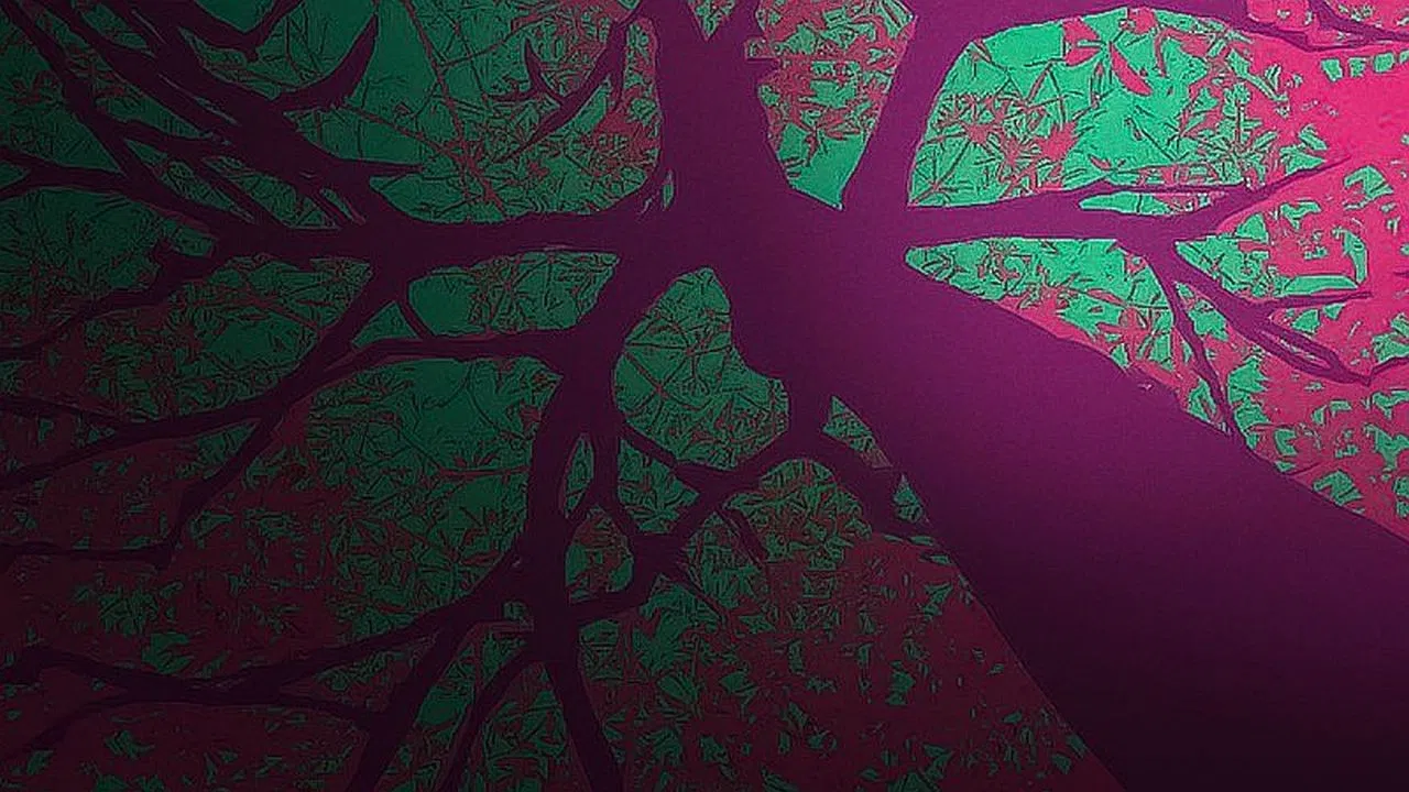 Le grand vert backdrop