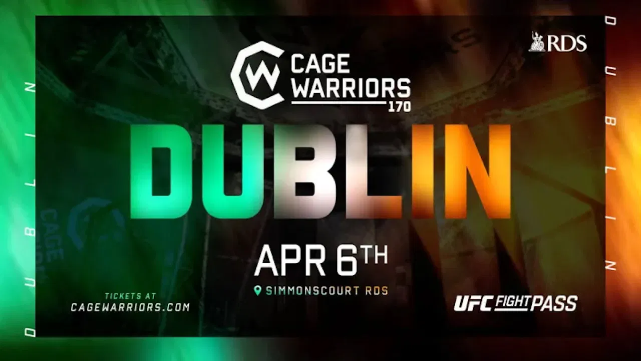 Cage Warriors 170: Dublin backdrop