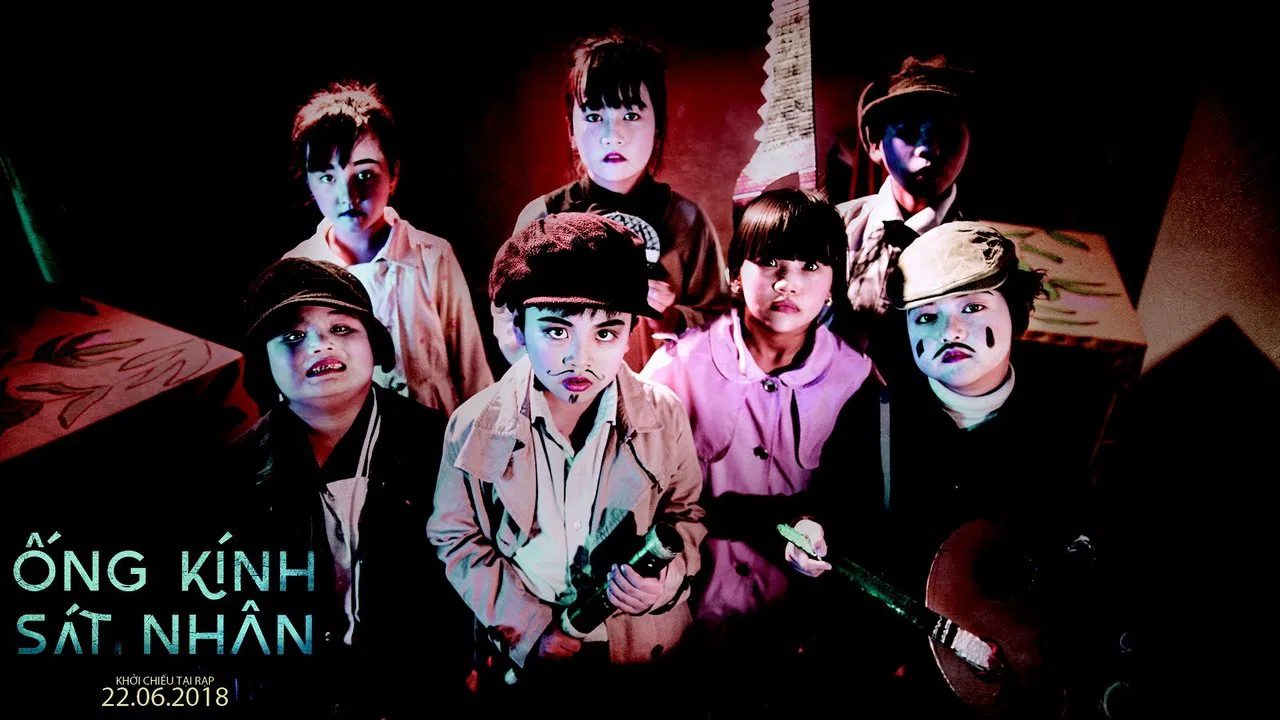 Murder in the Lens backdrop