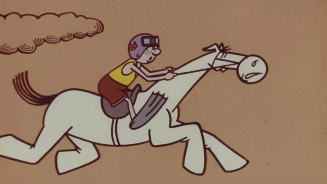 An Upside Down Stadium backdrop