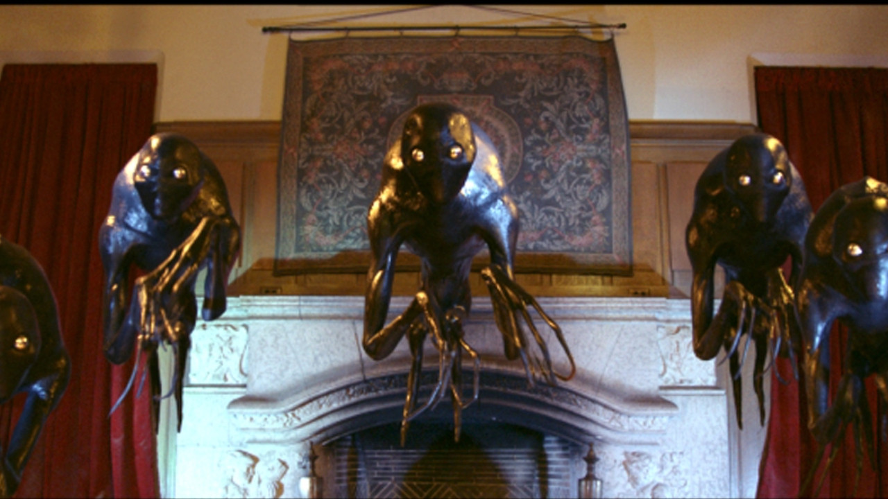 The Captured Bird backdrop