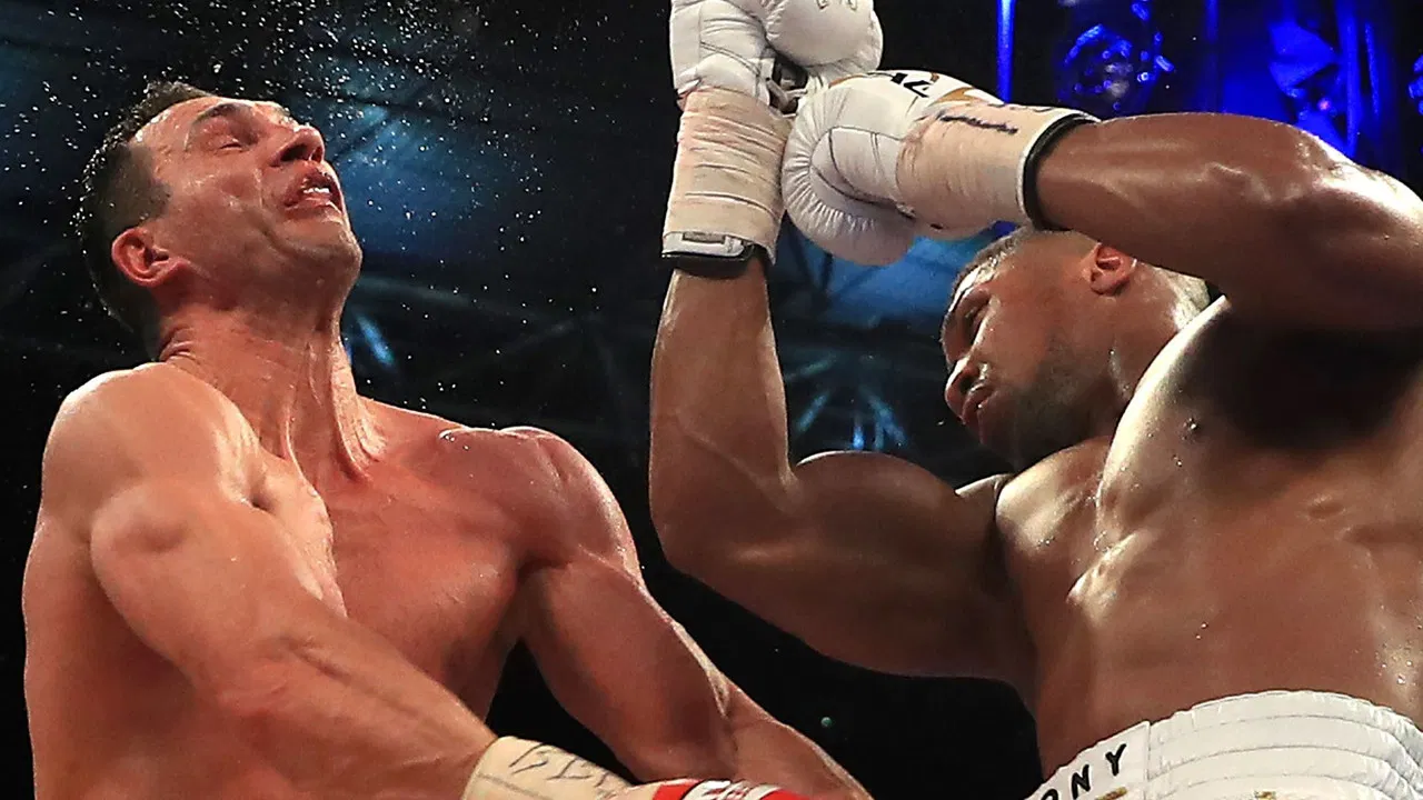 Anthony Joshua vs. Wladimir Klitschko backdrop