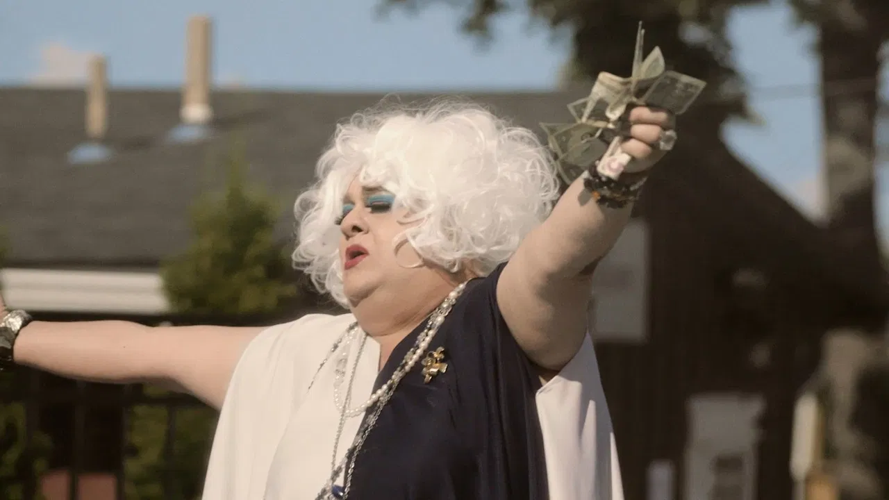 Don't Cry for Me All You Drag Queens backdrop