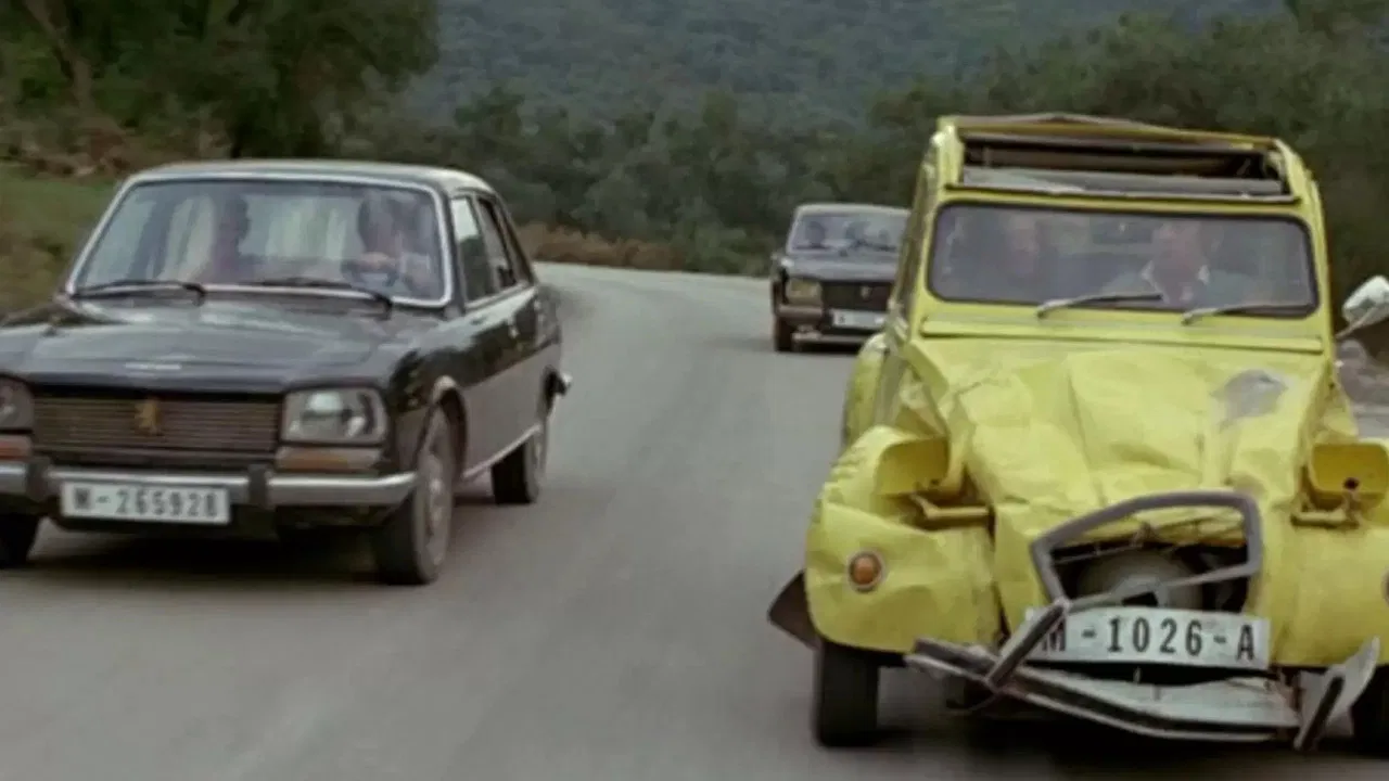 Bond in Greece backdrop