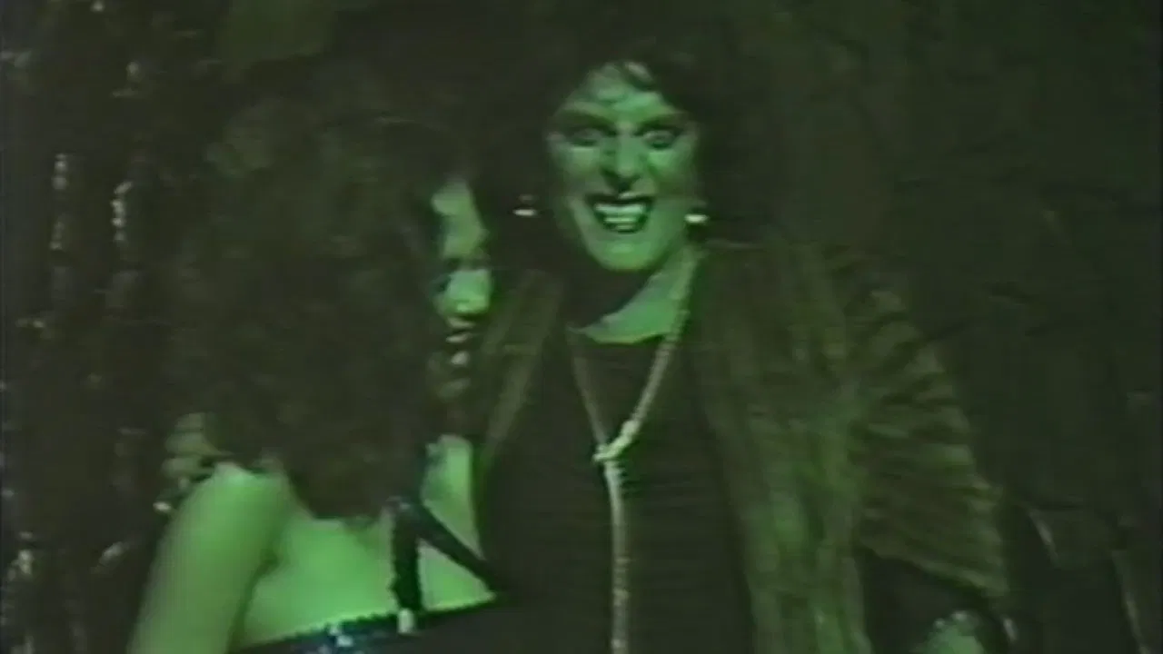 Night of the Living Babes backdrop