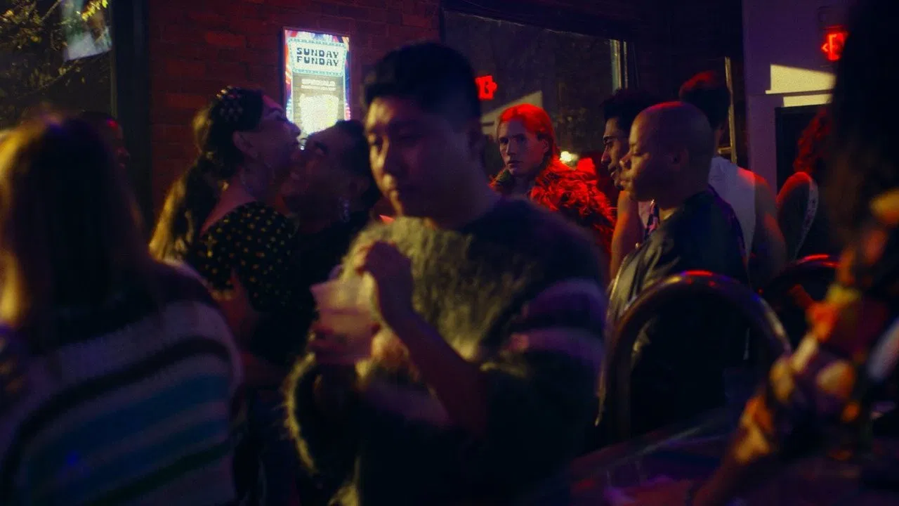 Crystalline backdrop