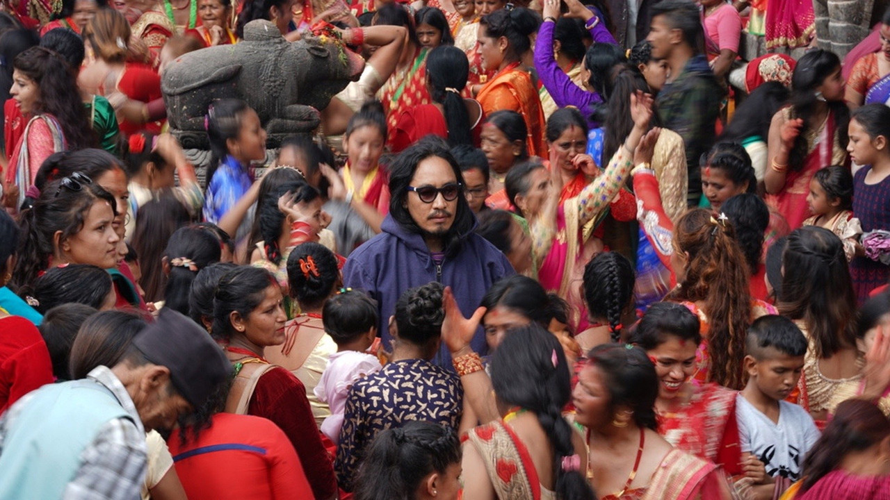 Looking for a Lady with Fangs and a Moustache backdrop