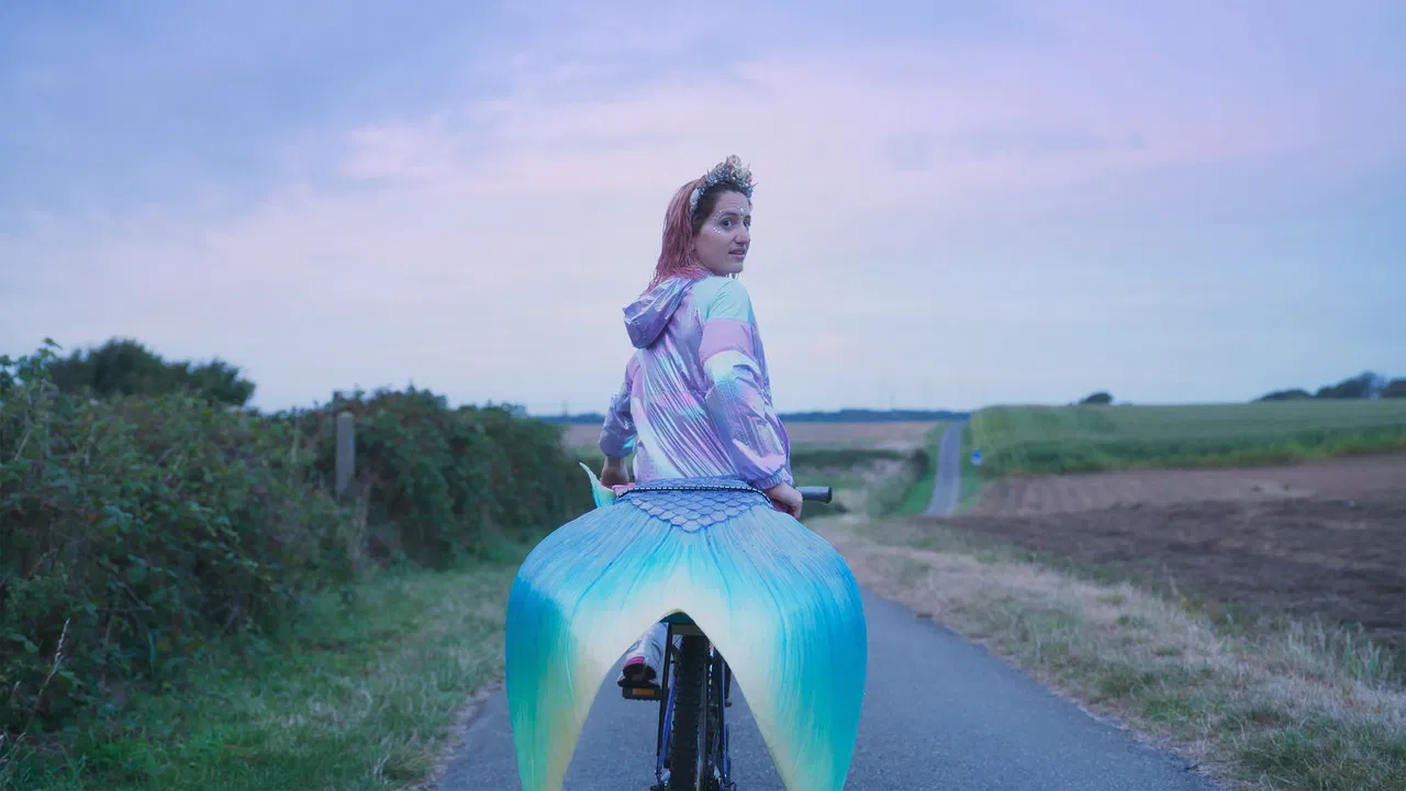 Miss Mermaid backdrop