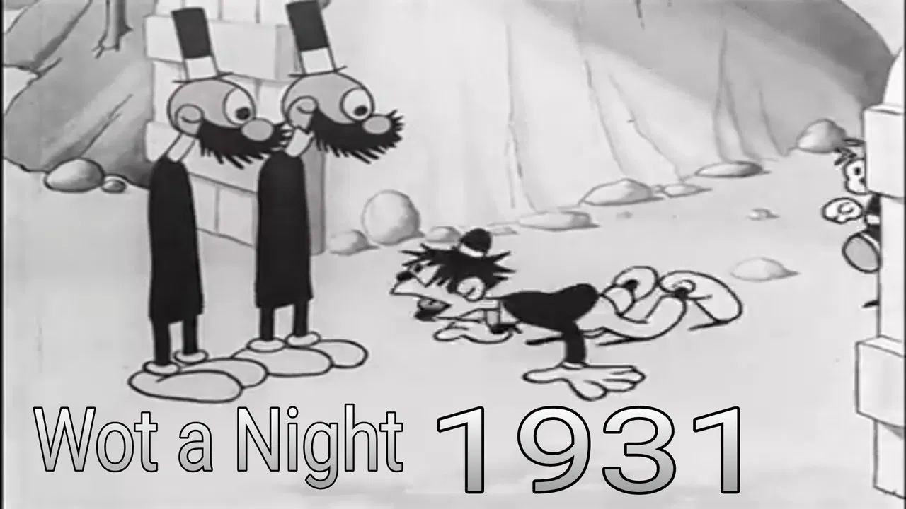 Wot a Night backdrop