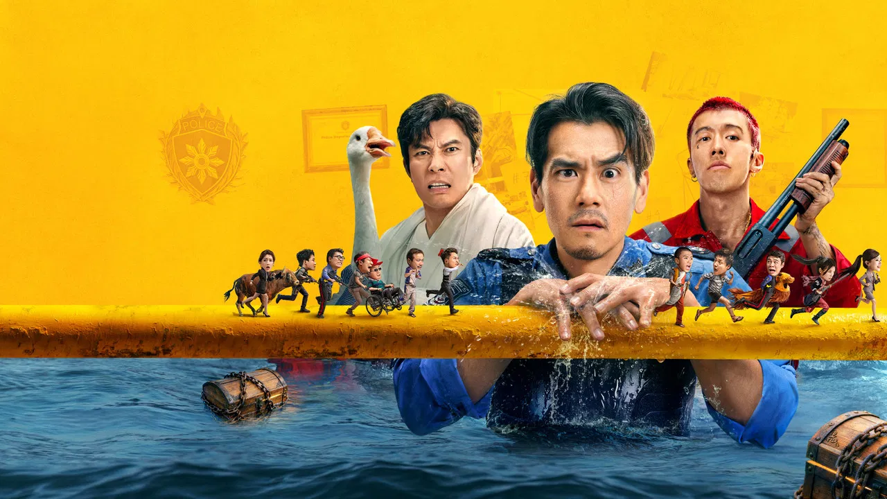 Busted Water Pipes backdrop