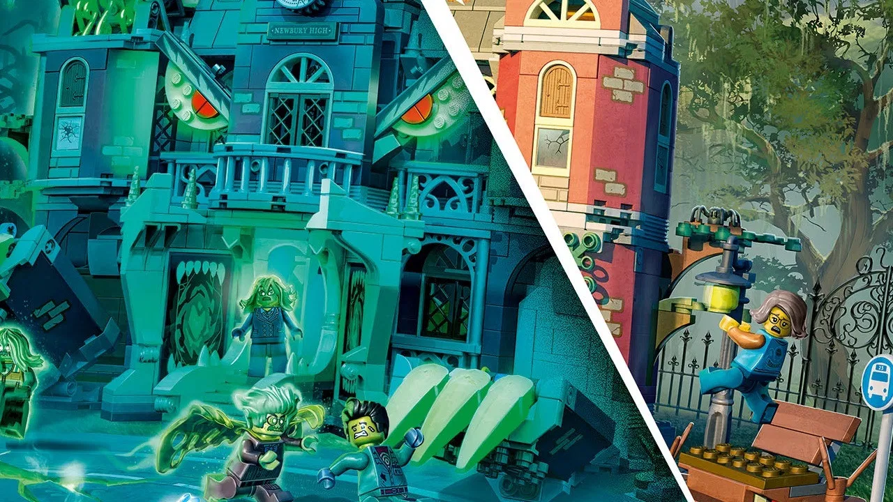 LEGO Hidden Side backdrop