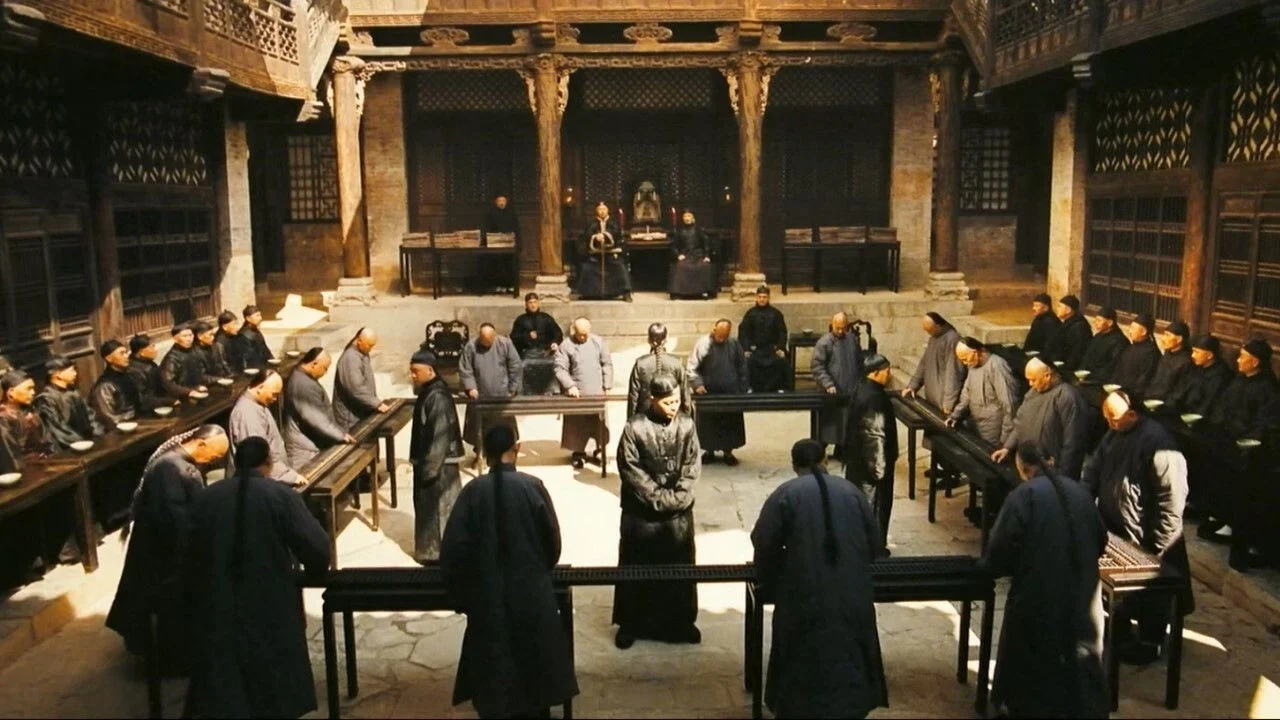 Empire of Silver backdrop