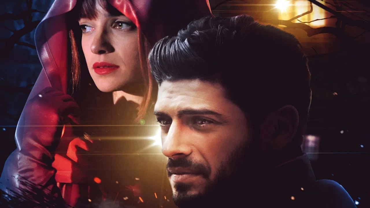 The Red Hood Setup backdrop