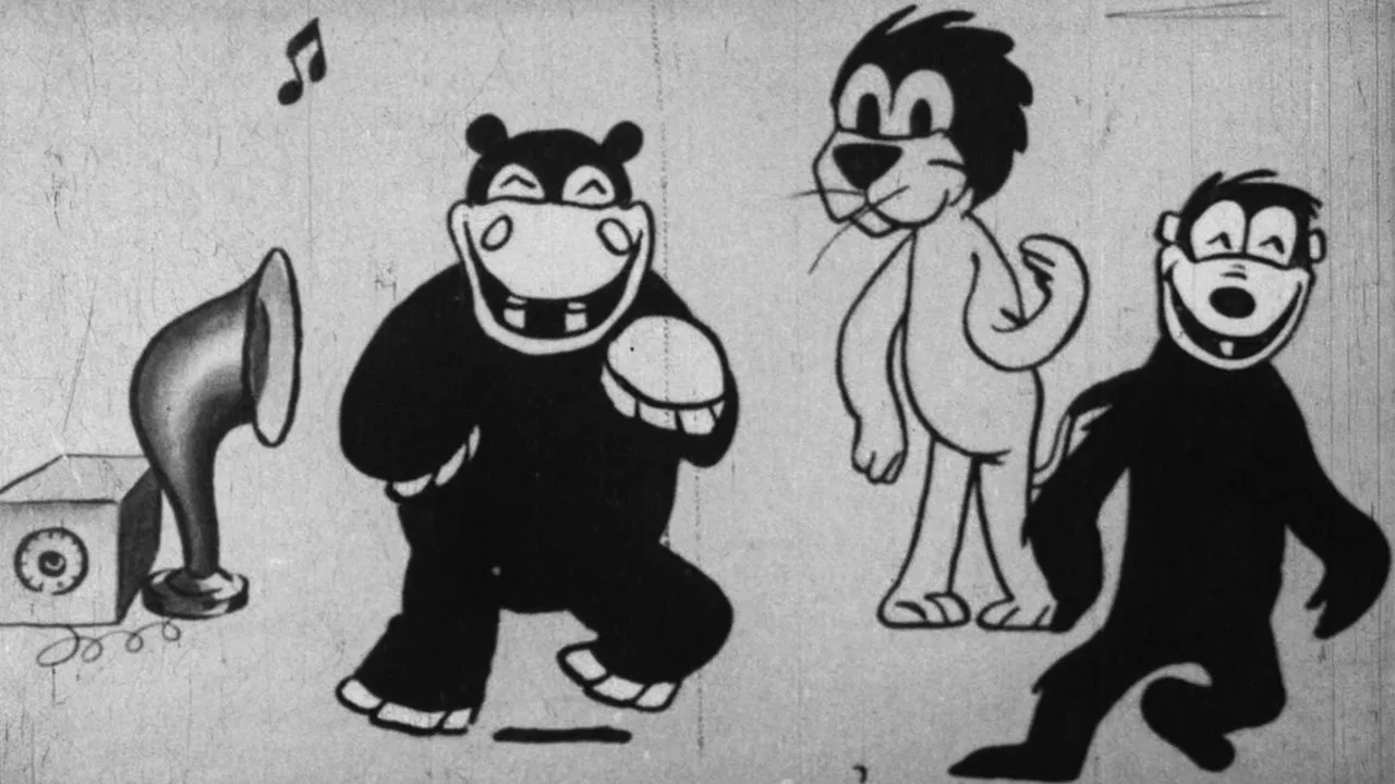 Hunting in 1950 backdrop