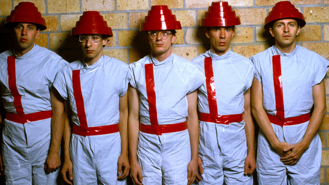 DEVO backdrop