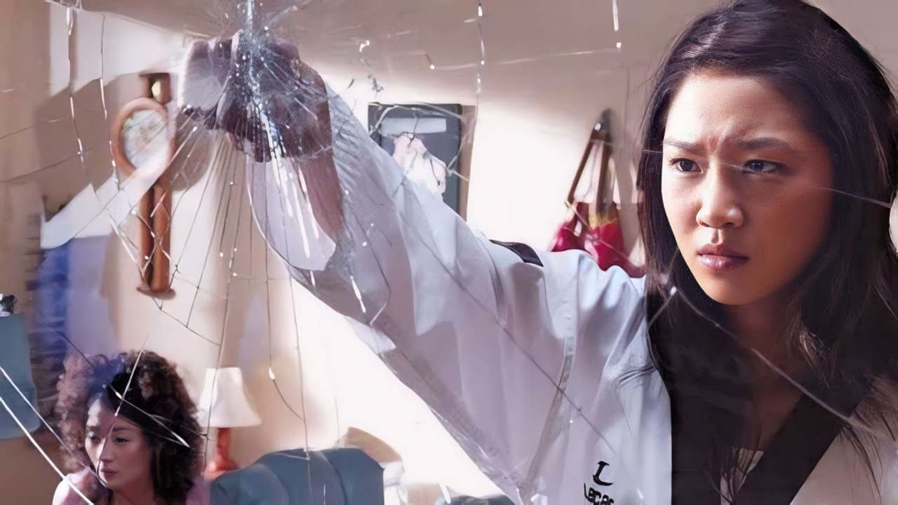 A Bizarre Love Triangle backdrop