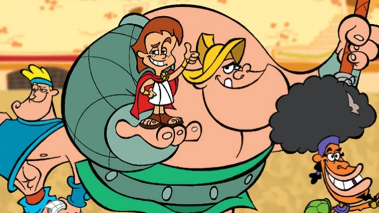 Gladiator Academy backdrop