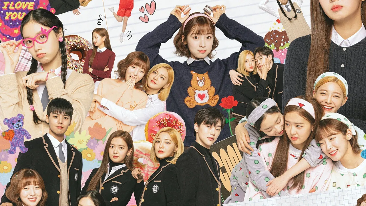 The World of My 17 backdrop