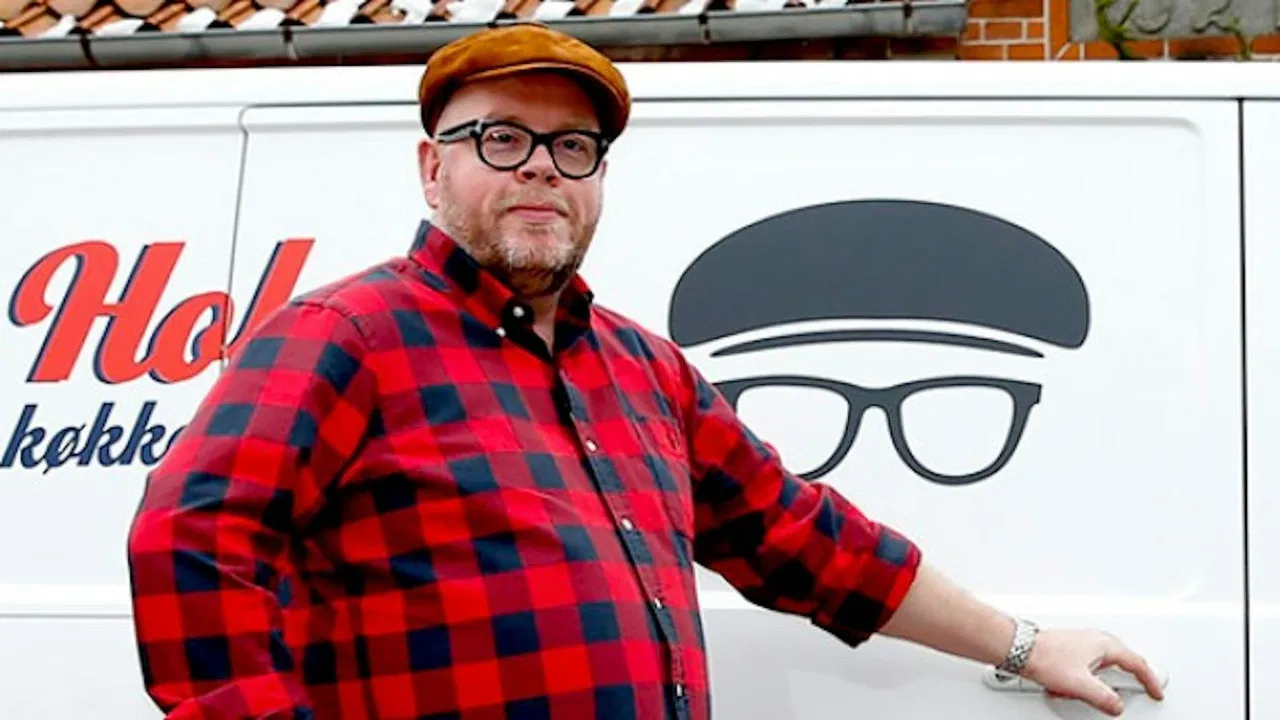 Mænd, mad & kærlighed backdrop