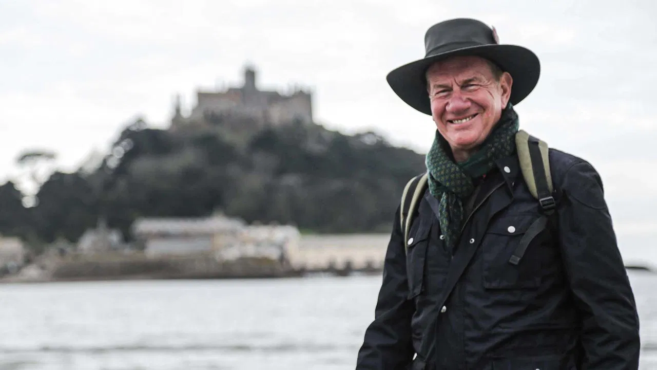 Coastal Devon & Cornwall with Michael Portillo backdrop