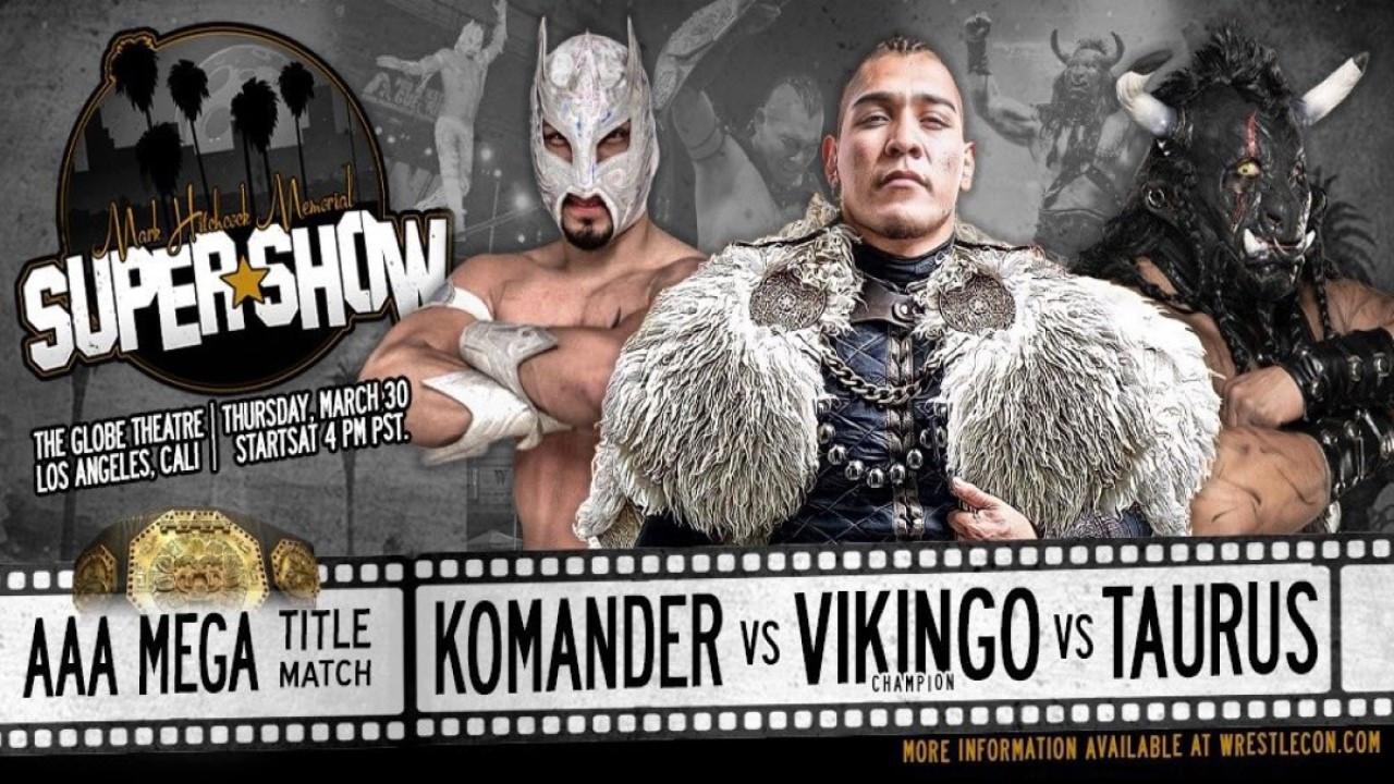 Mark Hitchcock Memorial Wrestlecon Supershow 2023 backdrop