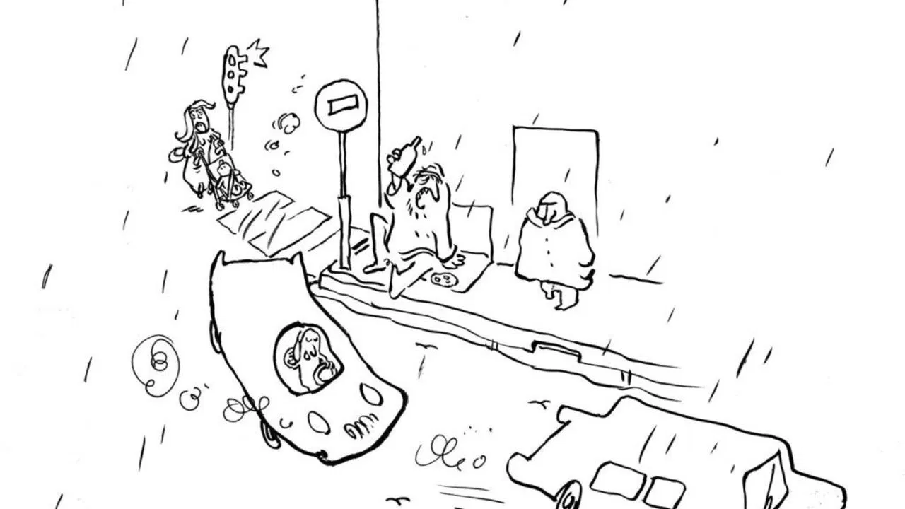 The Black Tea backdrop