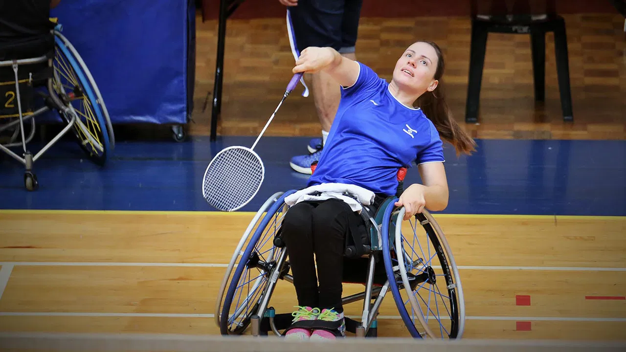 Nina is an Athlete backdrop