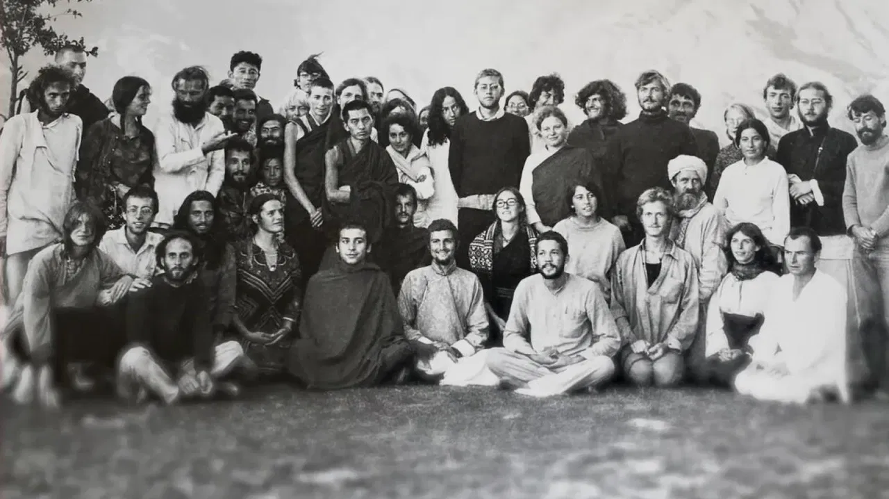 I Am Not Your Lama backdrop