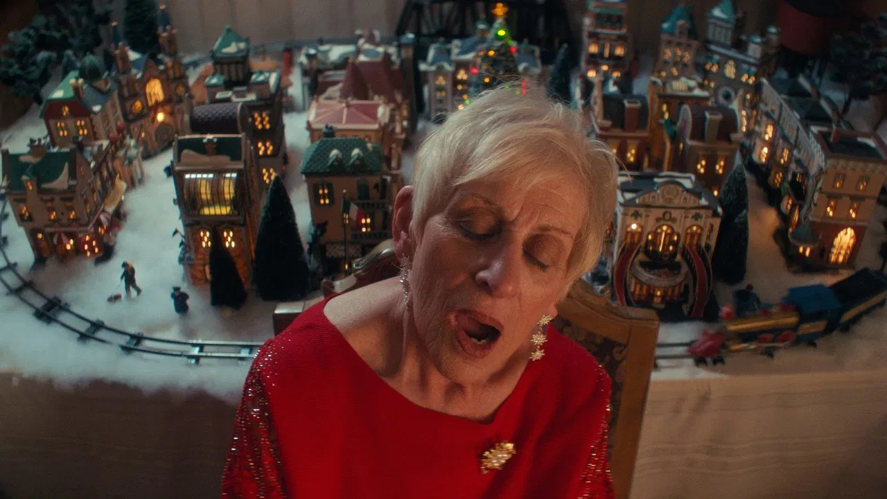 Christmas Eve in Miller's Point backdrop