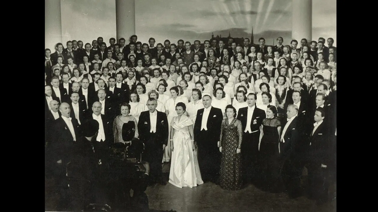 Kui saabub õhtu backdrop