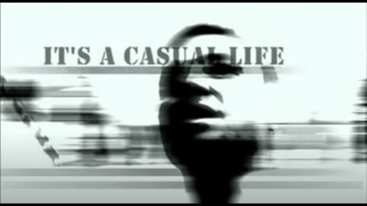 It's a Casual Life backdrop