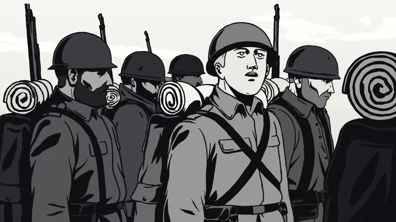 The Last Fallen Soldier backdrop