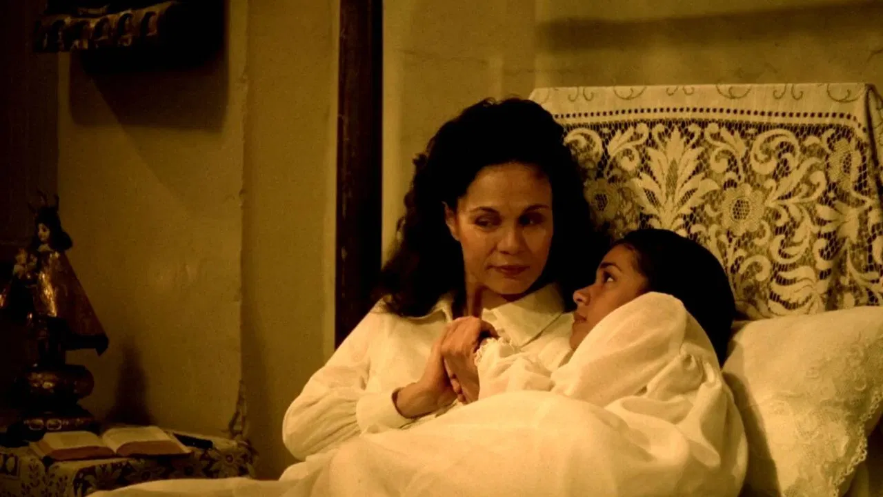 The Captive Virgins backdrop