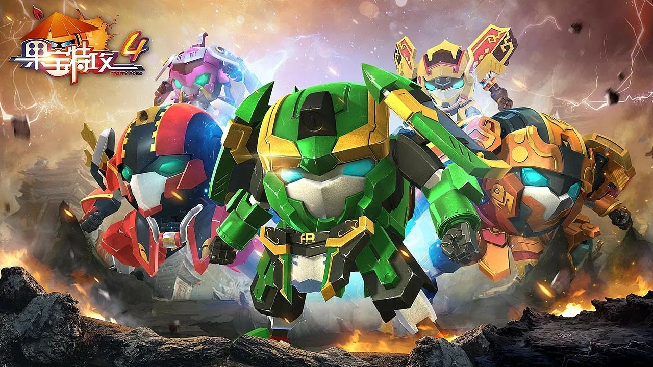 Fruity Robo backdrop