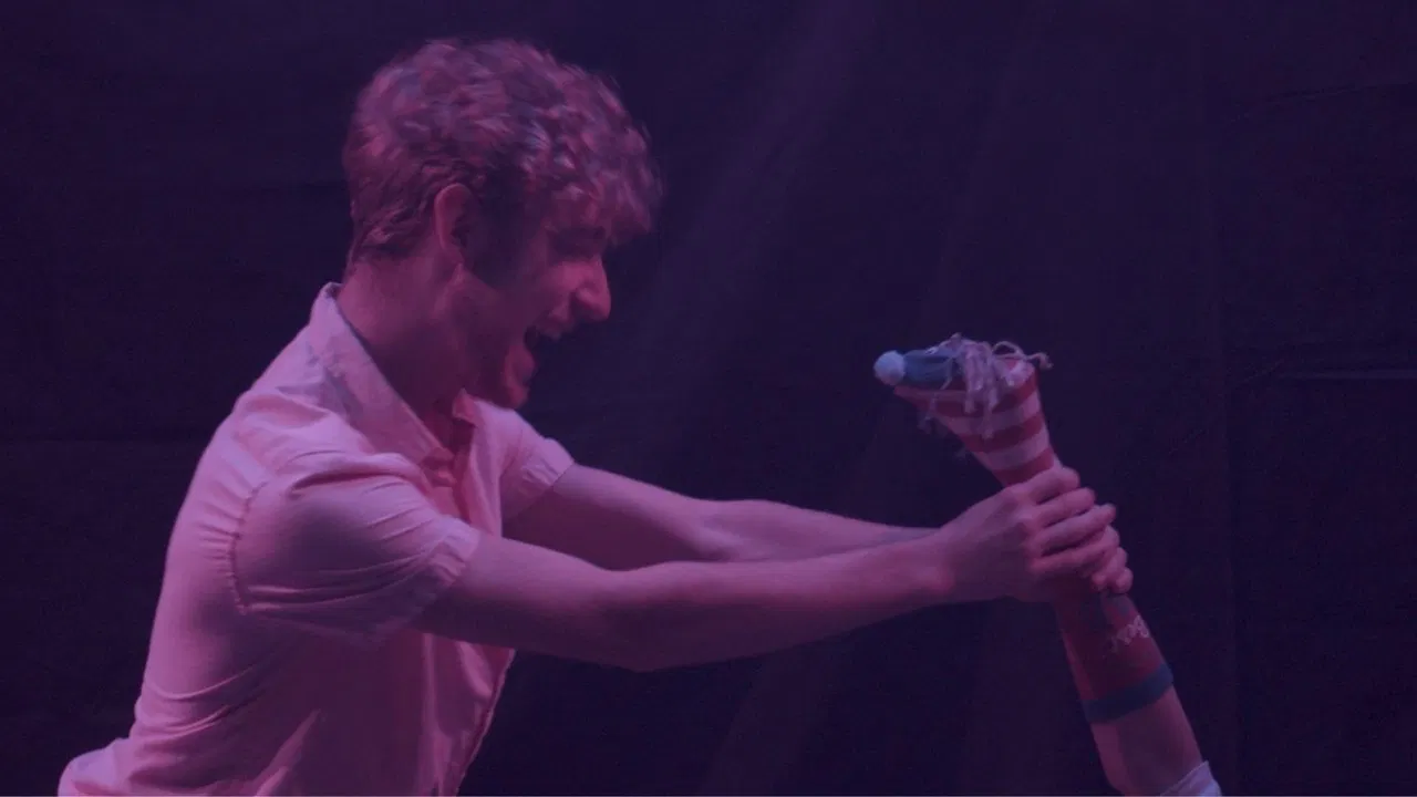 Sock Puppet Uprising backdrop