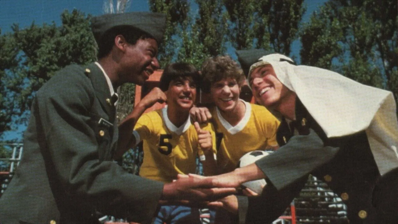 Up the Academy backdrop