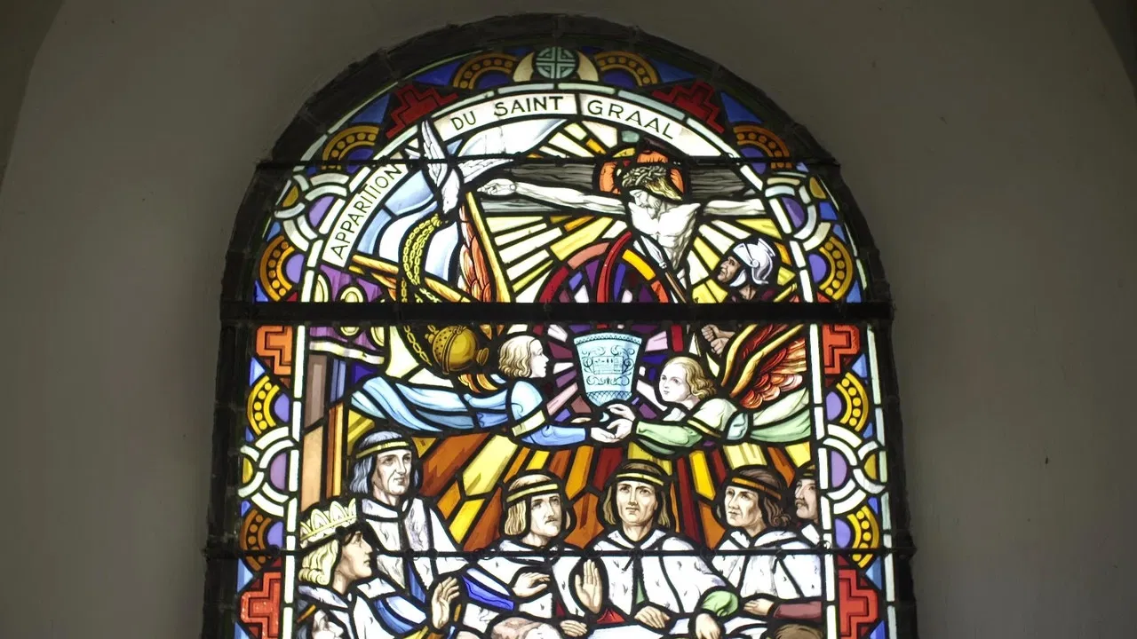 Les secrets du saint Graal backdrop