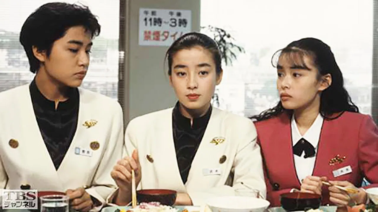 Tokyo Elevator Girl backdrop