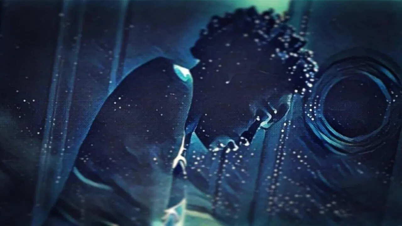 Water in a Broken Glass backdrop