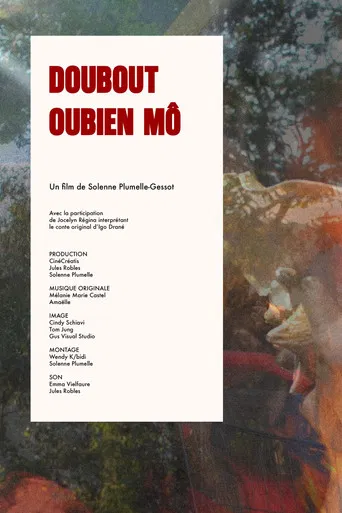 DOUBOUT OUBIEN MÔ poster