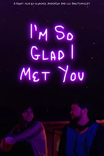 I'm So Glad I Met You poster