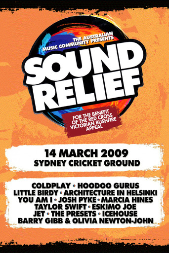 Sound Relief - SCG poster